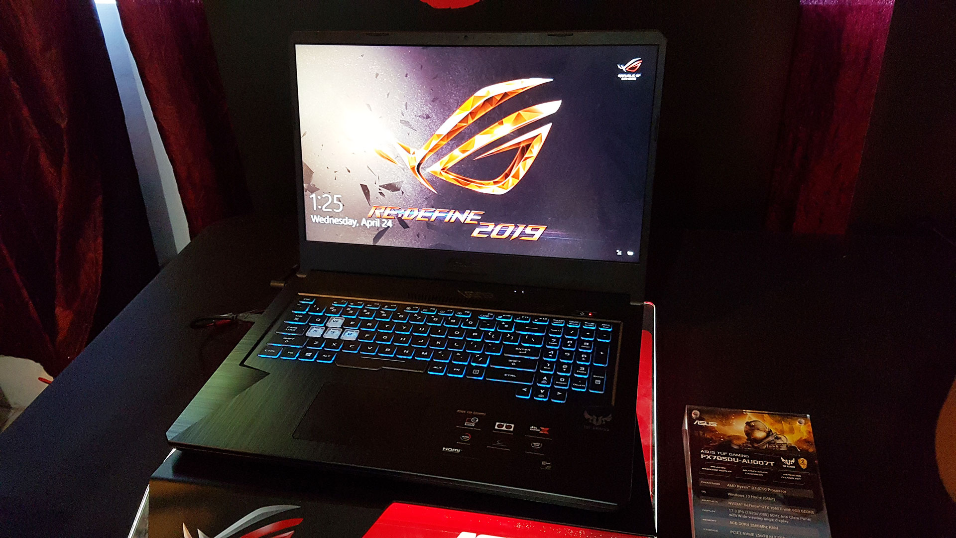 Ноутбук tuf gaming fx505dt