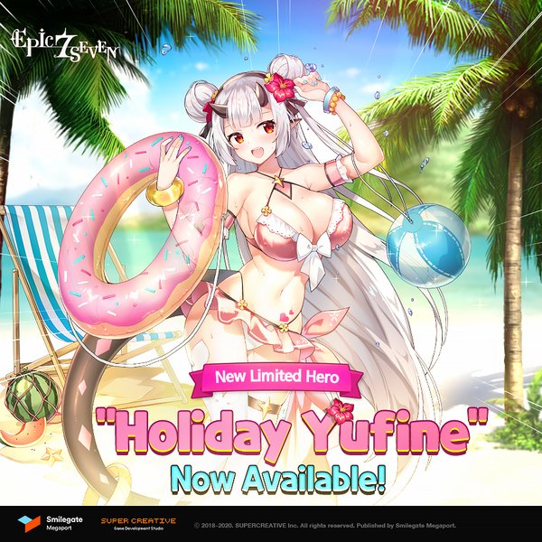 Epic Seven Releases New Limited Hero “Holiday Yufine”