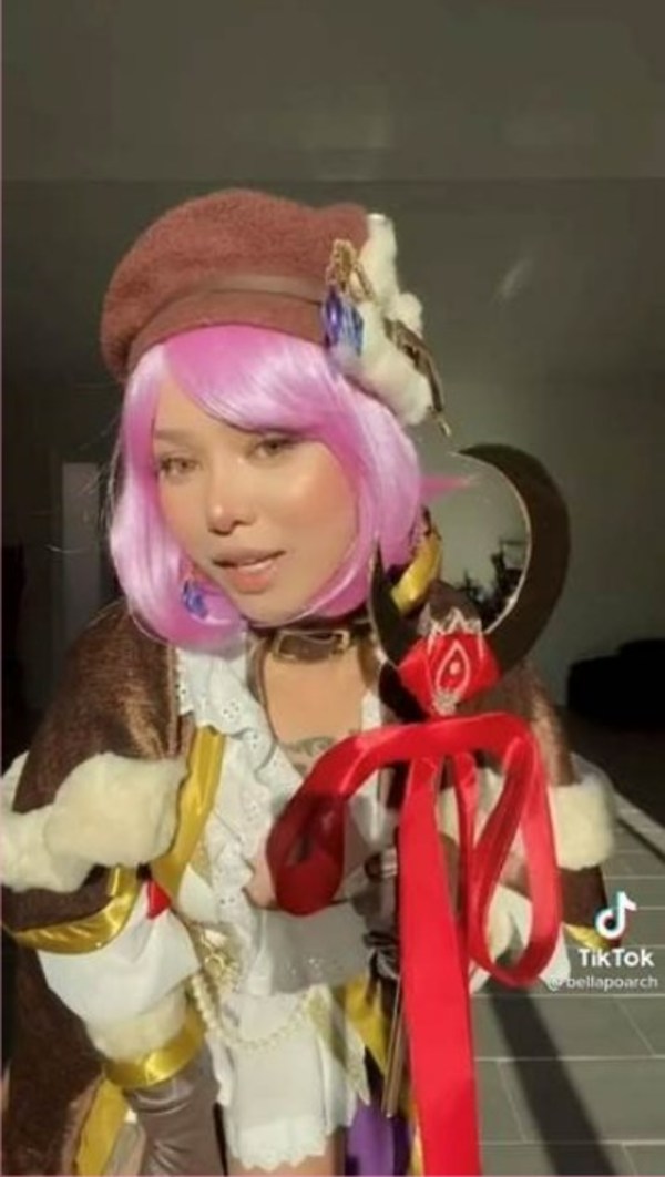 Bella Poarch Ragnarok Cosplay on TikTok