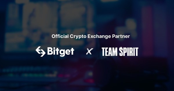 Bitget Announces Sponsorship Deal with Team Spirit as their Official Crypto Partner