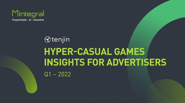 Mintegral Climbs the Ranks in Tenjin's 2022 Hyper-Casual Games Insights Report