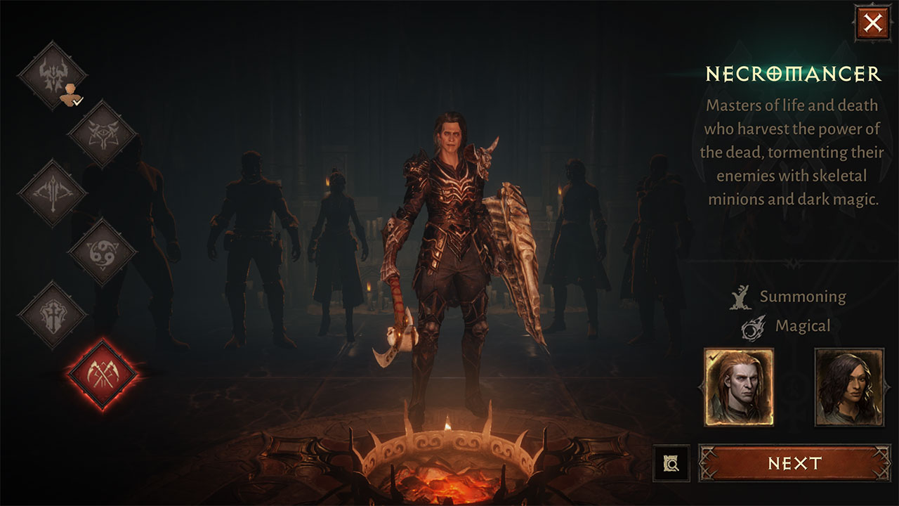 Diablo Immortal Class Change Feature