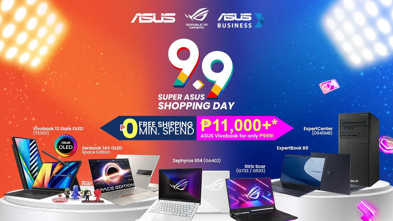 ASUS 9.9 Mega Shopping Sale 2022