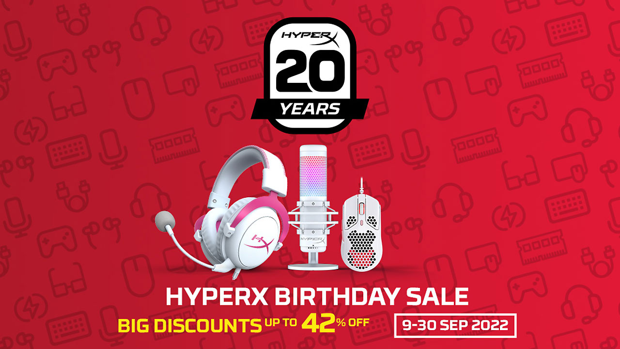 HyperX 20 Year Anniversary Promotion