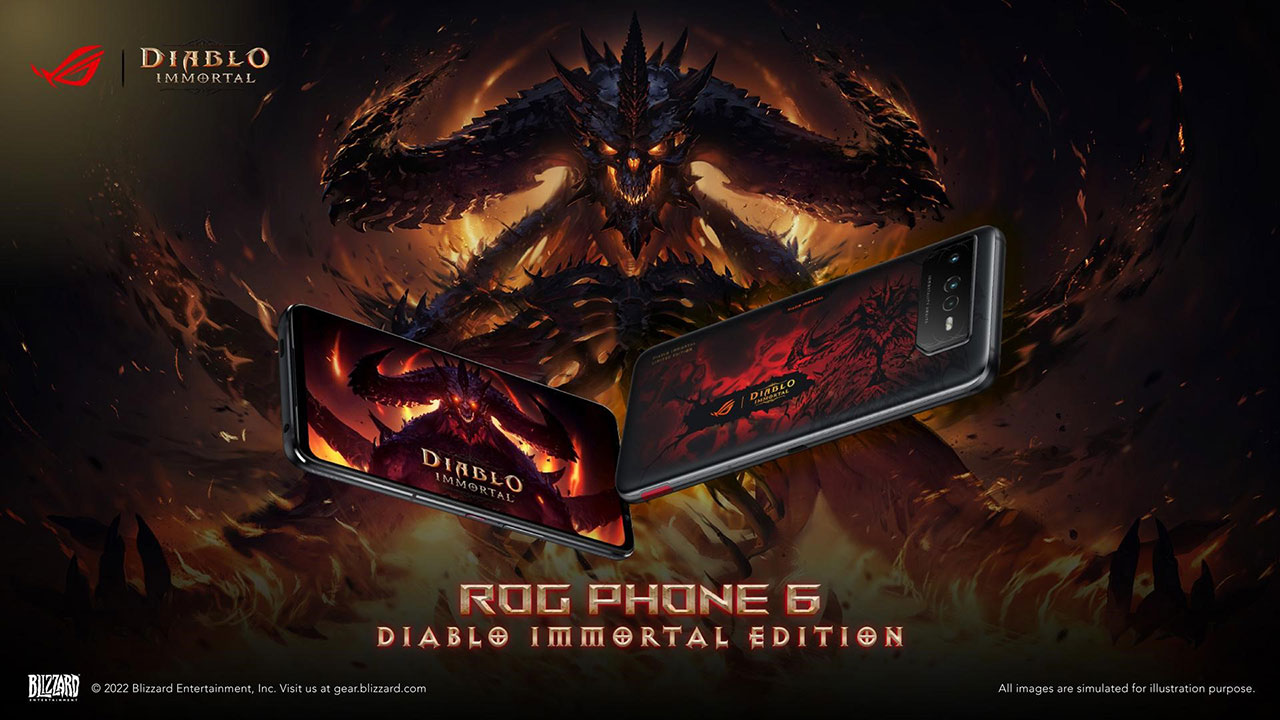 ASUS ROG Phone 6 Diablo Immortal Edition ASUS ROG Phone 6 Diablo Immortal Edition