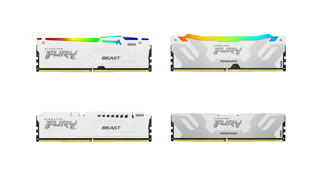 Kingston FURY DDR5 White Heat Spreader