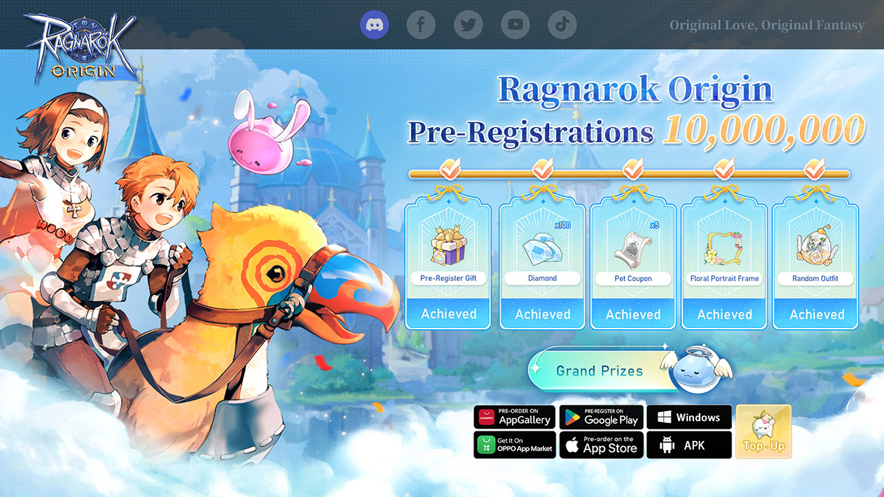 Ragnarok Origin SEA Launch