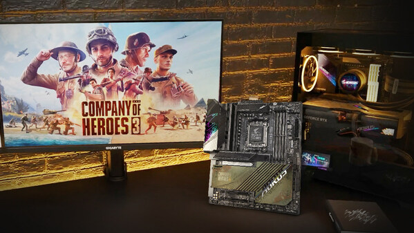 GIGABYTE AORUS teamed up with Company of Heroes 3 to give fans a chance to win exciting prizes