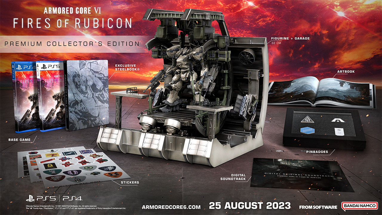 Armored Core 6 Special Editions and Pre-Order Bonuses