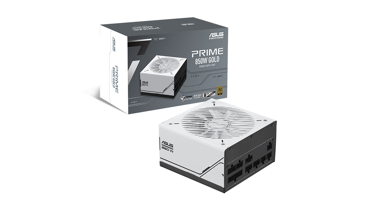 ASUS Prime 750W Gold and 850W Gold PSU