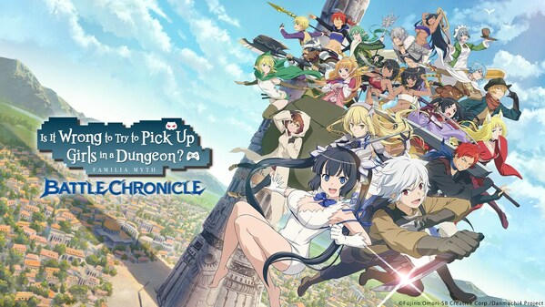 KLab Inc., a leader in online mobile games, announced that the battle-action RPG “Is It Wrong to Try to Pick Up Girls in a Dungeon?: Battle Chronicle” (hereinafter referred to as DanChro), jointly developed with Aiming Inc. (Headquarters: Shibuya-ku, Tokyo, President & CEO: Tadashi Shiiba, hereinafter referred to as “Aiming”), has been launched today, Thursday, August 24, 2023.