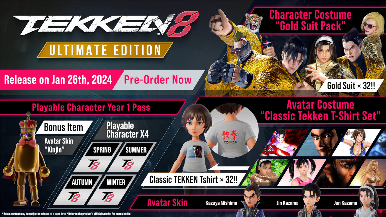 Tekken 8 Release Date Announced