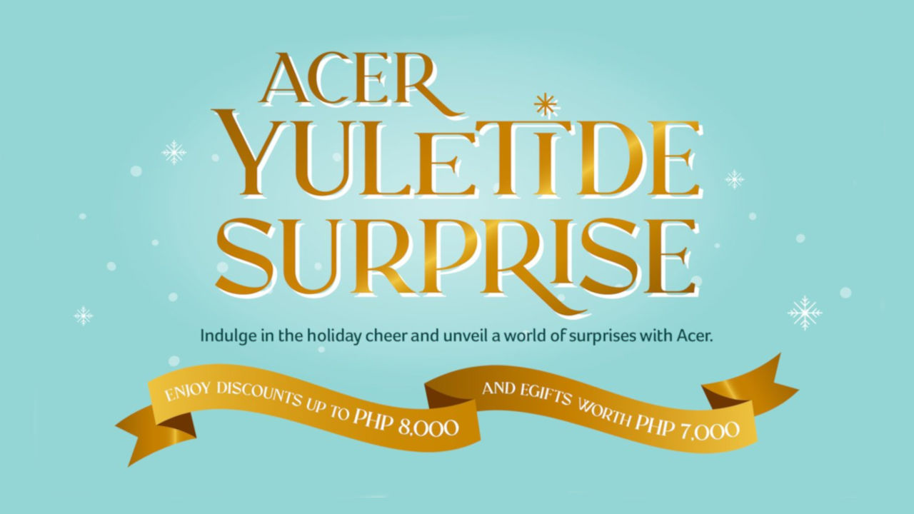 Acer Yuletide Surprise Promo 2023