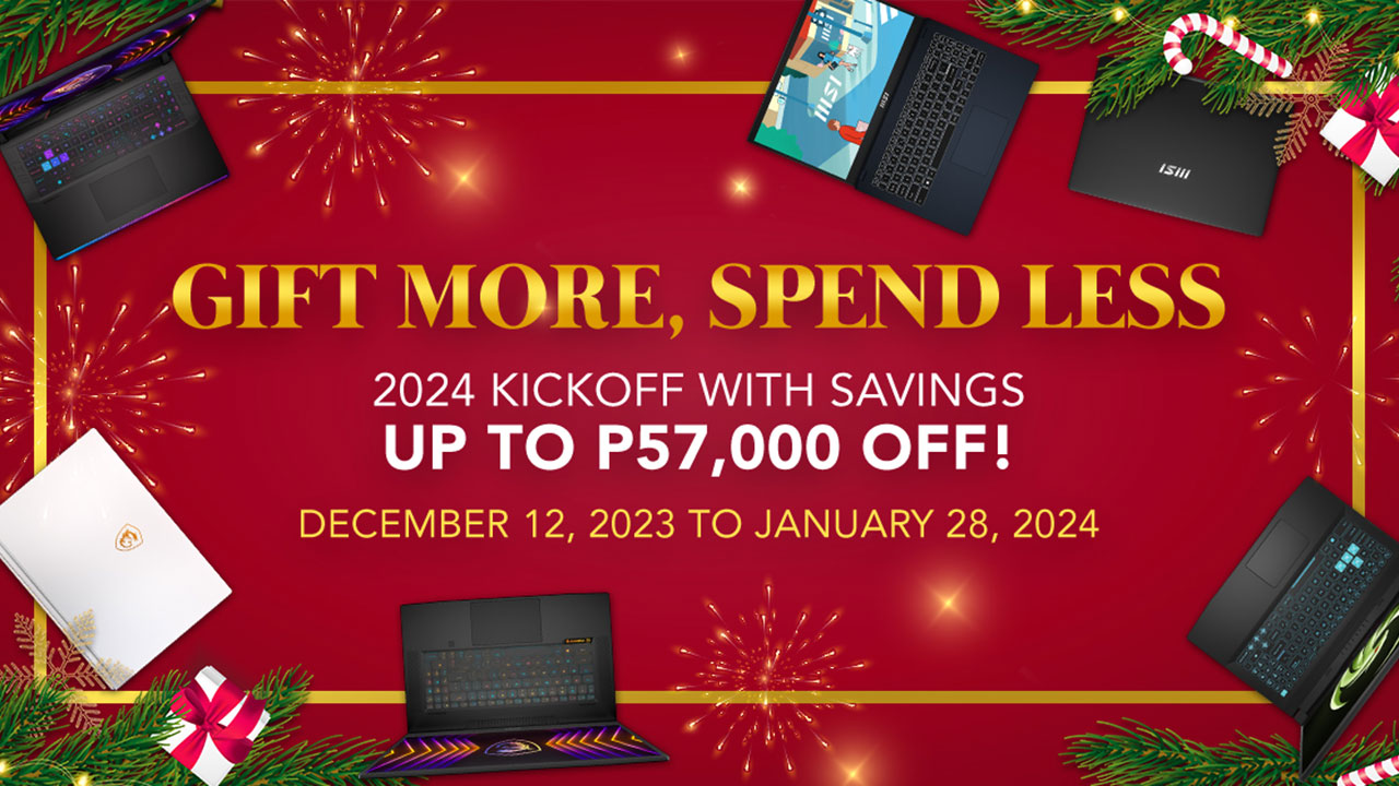 MSI Launches Gift More Spend Less Christmas Promotion