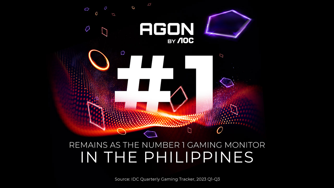 AOC Number 1 Gaming Monitor Philippines Q3 2023