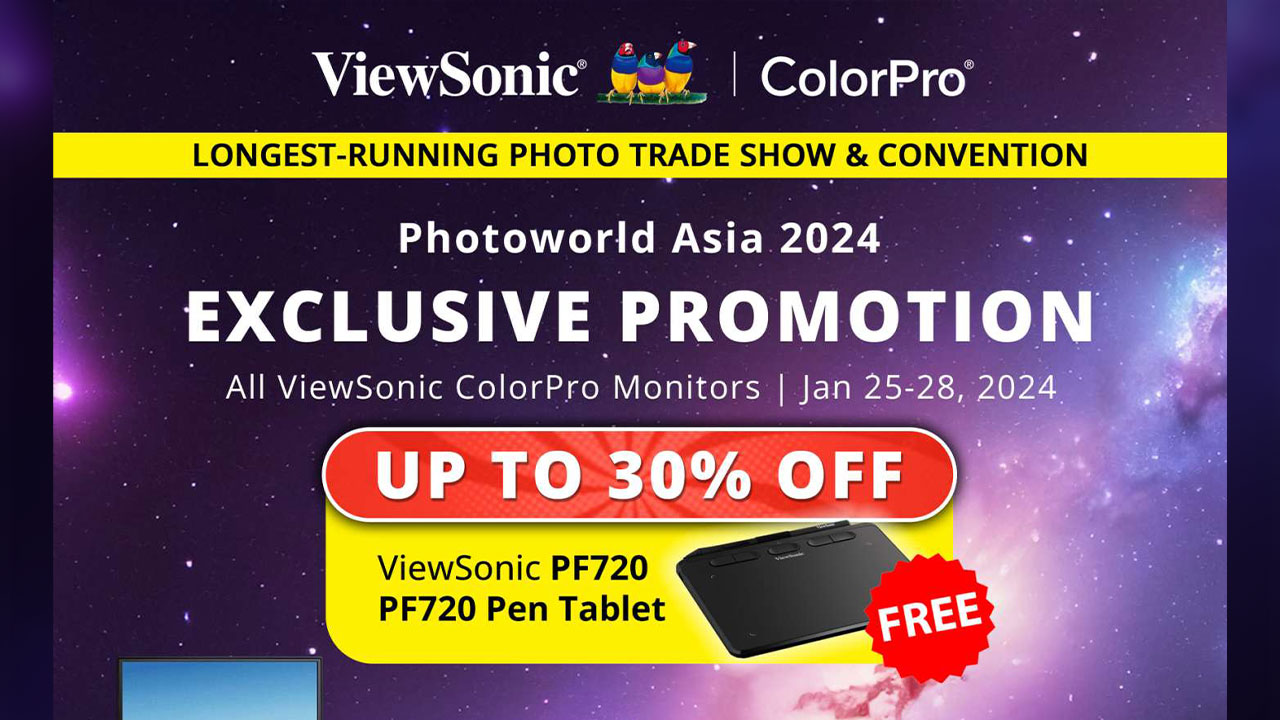 ViewSonic ColorPro Photoworld Asia 2024 ViewSonic ColorPro Photoworld Asia 2024