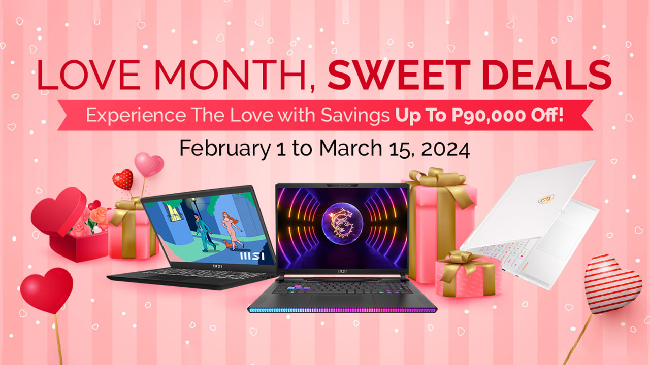 MSI Love Month February 2024 Promotion