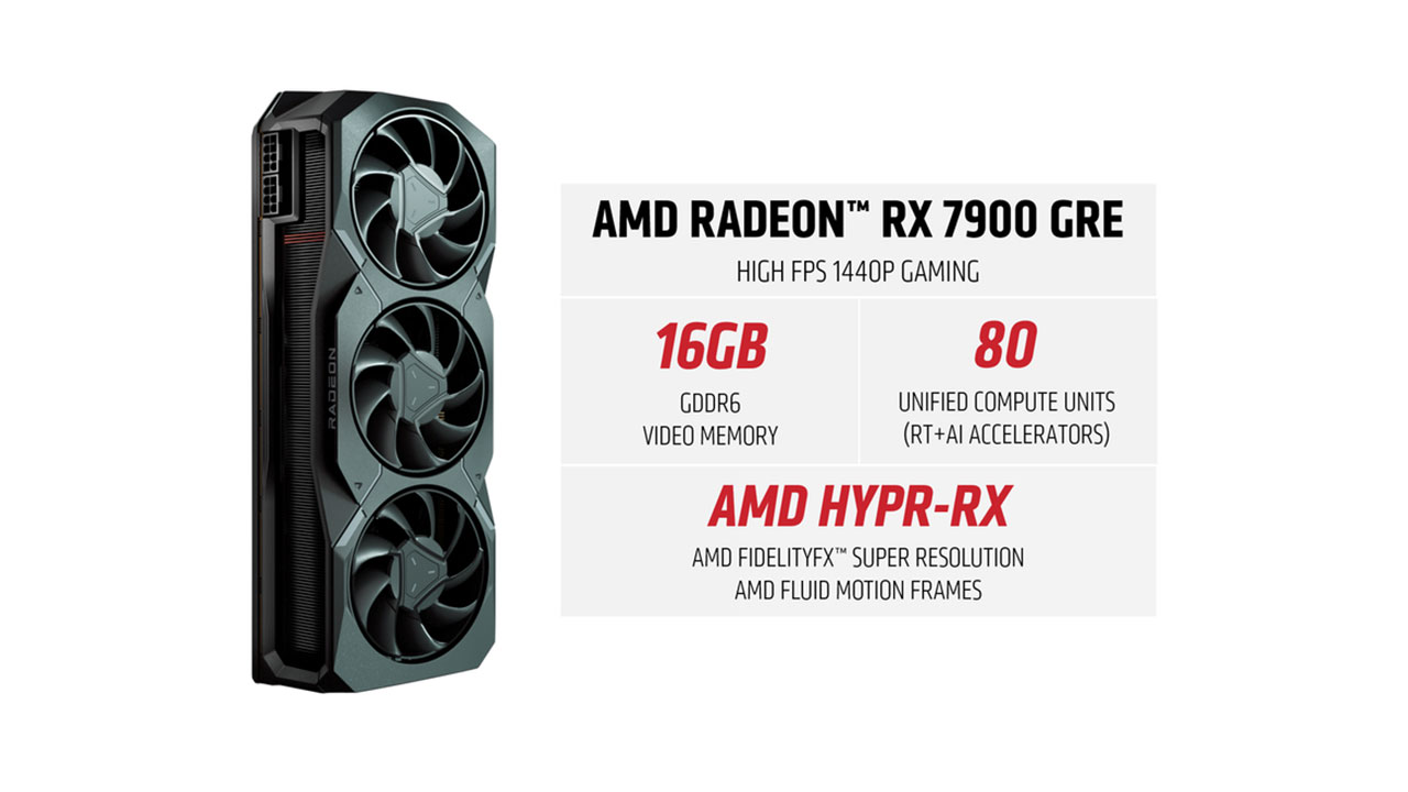 AMD Radeon RX 7800 GRE