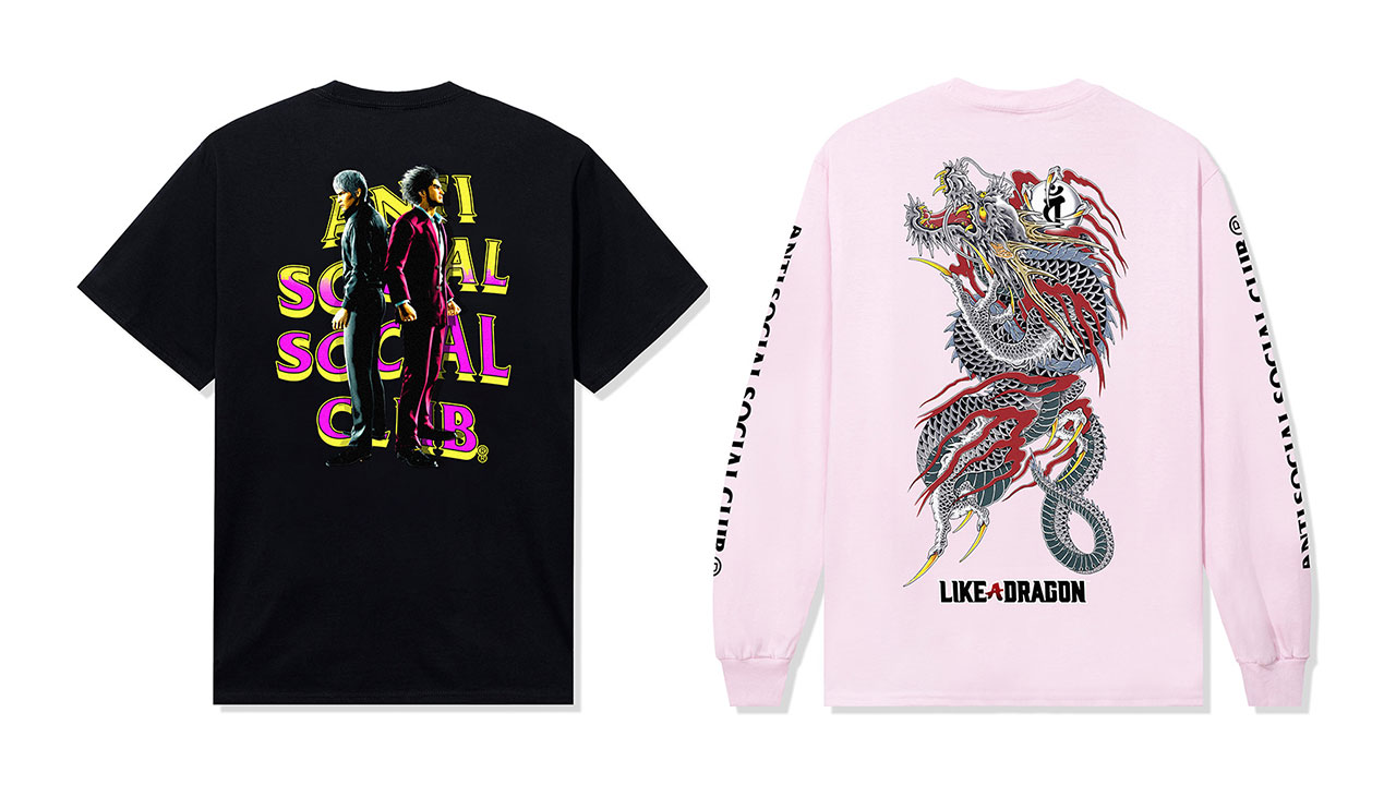 Like a Dragon Anti Social Social Club Collab