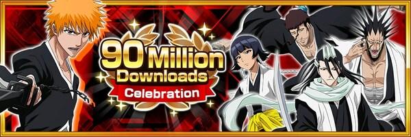 KLab Inc. announced that its hit 3D action game Bleach: Brave Souls has reached a total of 90 million downloads worldwide.