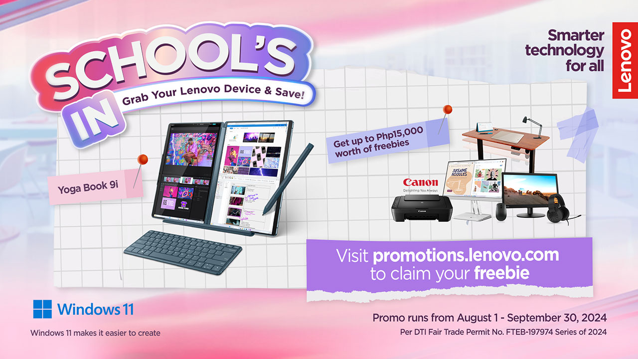 Lenovo Back-to-School Promo 2024