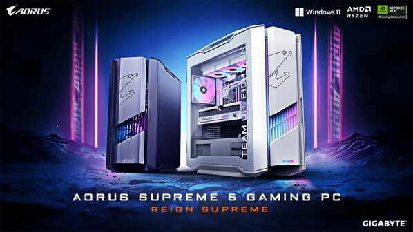 GIGABYTE Announces AORUS SUPREME 5 High-End Pre-Built Gaming PC Now Available in North America