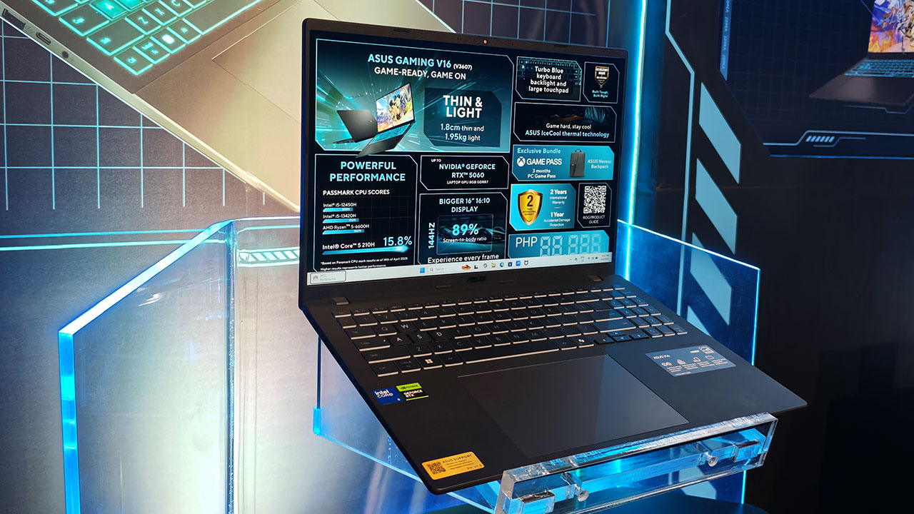 ASUS Gaming V16 and X16 Launch