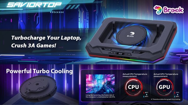 Brook Saviortop Gaming Laptop Cooler