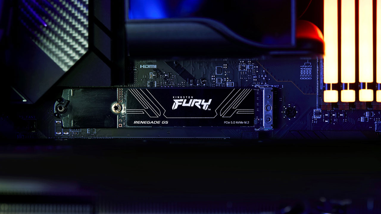 Kingston FURY Renegade G5 PCIe 5.0 NVMe M.2 SSD