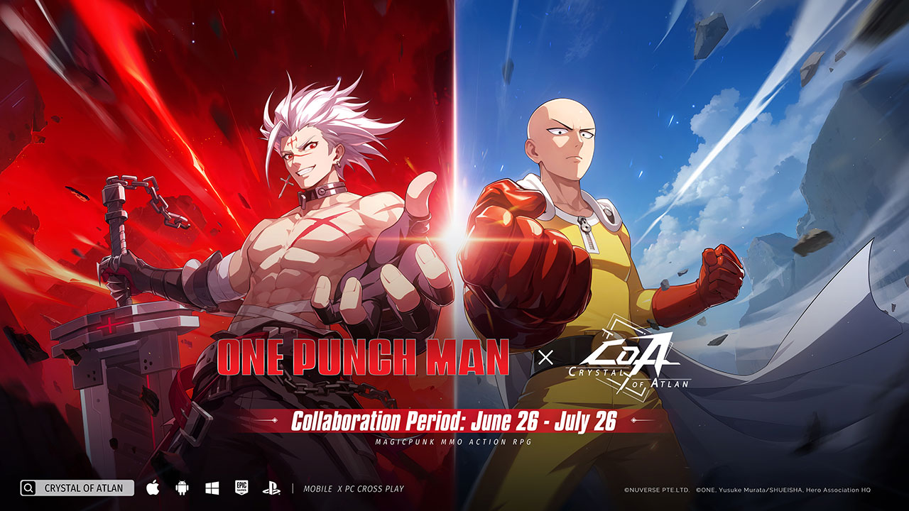 Crystal of Atlan x One Punch Man Collab Event